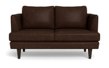 Rainey 59" Leather Loveseat - Cheyenne Arrowshaft