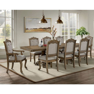Madison Park Walnut 7PC Set w/Arm Chairs