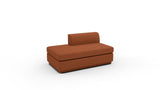 Domain LAF Bumper Chaise - Bellatrix Terracotta
