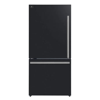 Forno Espresso 31" BM Refrigerator, Black - FFFFD1786-31B