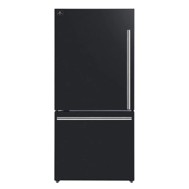 Forno Espresso 31" BM Refrigerator, Black - FFFFD1786-31B