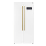 Forno 33" SXS Refrigerator, White - FFRBI1805-33WHT