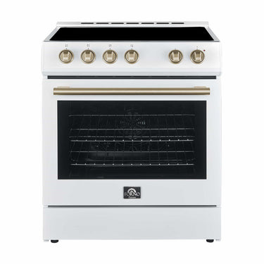 Forno 30" Forno Espresso Electric Range, White - FFSEL6012-30W
