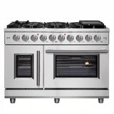 Forno 48" Pro-Style French Door Gas Range, S.S. - FFSGS6439-48
