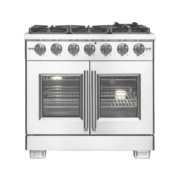 Forno 36" Pro-Style French Door Gas Range, S.S. - FFSGS6460-36