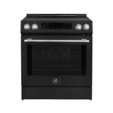 Forno 30" Induction Electric Range, Black - FFSIN0905-30BLK
