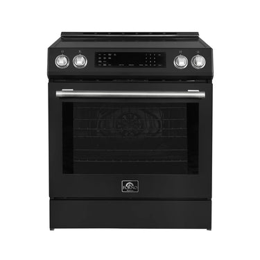 Forno 30" Induction Electric Range, Black - FFSIN0905-30BLK