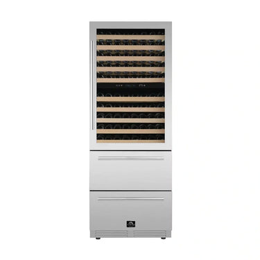 Forno 30" Triple Zone Wine Cooler - FWCDR6697-30S