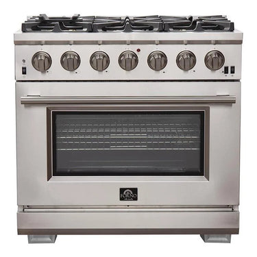 Forno 36" Gas Range w/Convection Oven, S.S. - FFSGS6260-36
