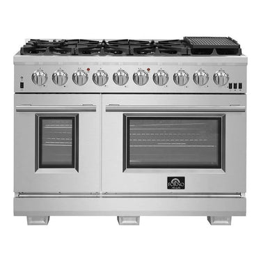 Forno 48" Gas Range w/Convection Oven, S.S. - FFSGS6260-48