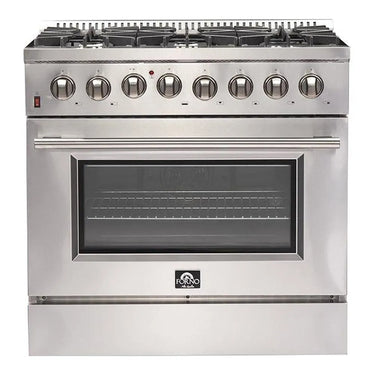 Forno 36" Dual Fuel Gas Range, S.S. - FFSGS6156-36