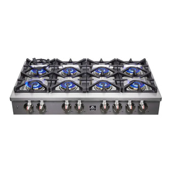 Forno 48" Forno Gas Range Top, 160,000 BTU S.S. - FCTGS5751-48