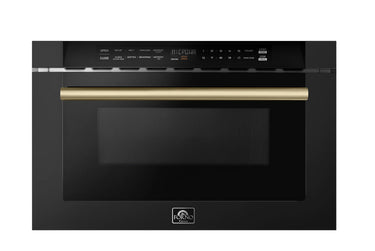 Quality Home 24" Under-Counter Microwave - FMWDR3000-24BLK