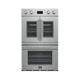 Forno 30" Forno Double French Door Walloven, S.S. - FBOEL1340-30