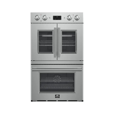 Forno 30" Forno Double French Door Walloven, S.S. - FBOEL1340-30