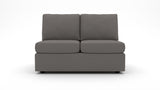 Parmer Armless Loveseat - Peyton Slate