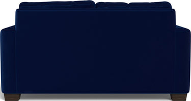 Track 62" Twin Sleeper Loveseat - Superb Cobalt