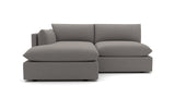 SoCo 84" LAF Arm Reversible Chaise Sofa - Peyton Slate