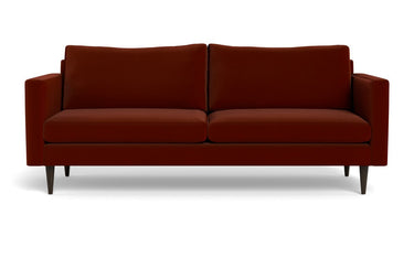Wallace 85" Untufted Sofa - Superb Peacock