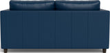 Ladybird 54" Leather Twin Sleeper Chair - Tribeca Cobalt