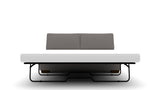 Track Armless Full Sleeper Loveseat - Peyton Slate