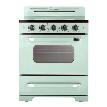 Classic Retro 30" Electric Range, Summer Mint Green - UGP-30CRECLG