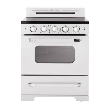 Classic Retro 30" Electric Range, Marshmallow White - UGP-30CRECW