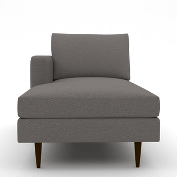 Wallace Untufted Laf Chaise - Peyton Slate