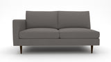 Wallace Untufted Laf Condo Sofa - Peyton Slate