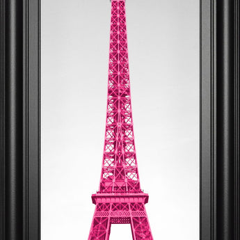 Pretty In Paris By Emily Navas - Framed Print Wall Art - Pink