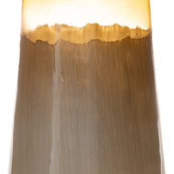 Wynburg - Vase - 19" - White / Amber
