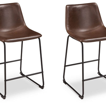 Centiar - Upholstered Barstool (Set of 2) - Brown