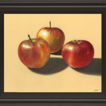 Apples - Framed Print Wall Art - Beige
