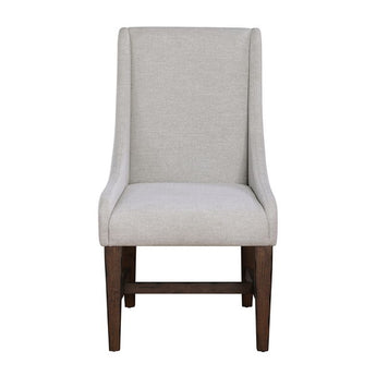 Auburn - Arm Chair - White