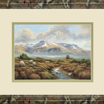 Ben Nevis By Wendy Reeves - Wall Art - Light Brown