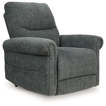 Aureta - Power Lift Recliner - Charcoal