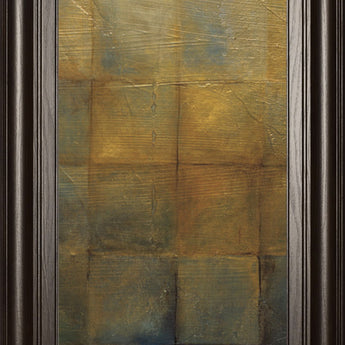 Modra II By Pasion - Framed Print Wall Art - Light Brown