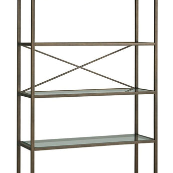 Bernonly - Bookcase - Antique Bronze Finish