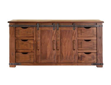 Parota TV Stand - detail