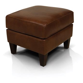 Louis - Leather Ottoman