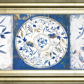 Indgio Ceramics I By Isabelle Z - Blue