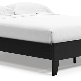 Finch - Queen Platform Bed - Black