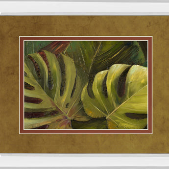 Green For Ever I By Patricia Pinto - Mirror Framed Print Wall Art - Green