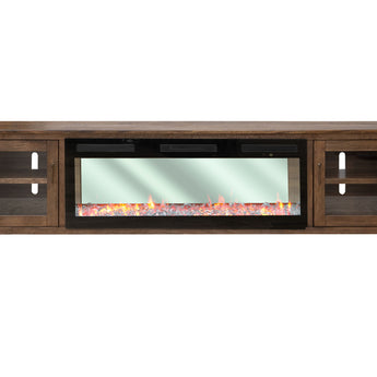 Olimpia - Electric Fireplace - Towny Brown