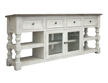 Stone TV Stand with Drawers - image 10 of 11