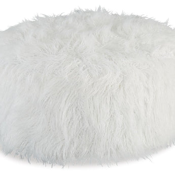 Galice - Oversized Accent Ottoman - White