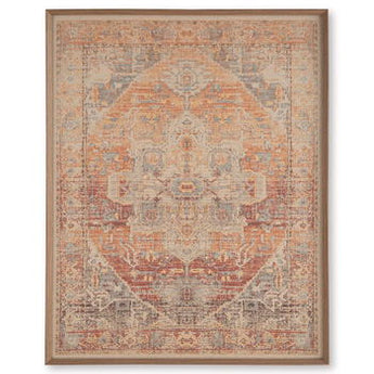 Kerrickson - Wall Art - Red / Orange / Blue