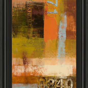 Departures Il By Michael Marcon - Framed Print Wall Art - Beige