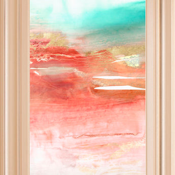Earth Neon I By Pi Studio - Wall Art - Red