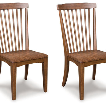 Greddinton - Dining Room Side Chair (Set of 2) - Brown